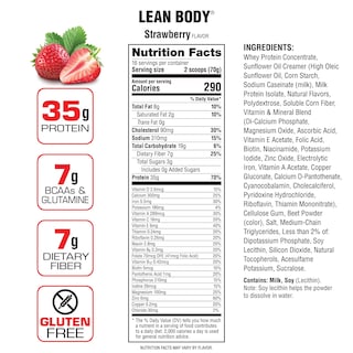 Foto 7 | Foto 7 | Batido Proteico Labrada Nutrition Lean Body Fresa 1,12 Kg - Venta Internacional.