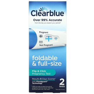 Foto 1 | Foto 1 | Prueba De Embarazo Clearblue Flip & Click 2 Tests - Venta Internacional.