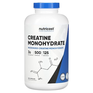 Foto 1 | Foto 1 | Suplemento Nutricost Performance Creatina Monohidrato 500 Cápsulas - Venta Internacional.