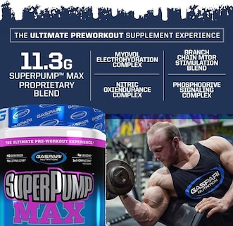 Foto 4 | Foto 4 | Polvo Para Antes Del Entrenamiento Gaspari Nutrition Superpump Max 40 Serv - Venta Internacional.