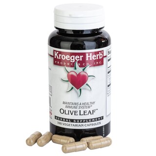 Foto 1 | Foto 1 | Suplemento De Extracto De Hoja De Olivo De Kroeger Herbs 100 Cápsulas - Venta Internacional.