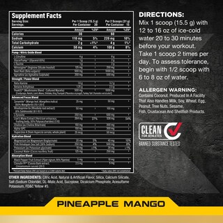 Foto 2 | Foto 2 | Bomba De Impacto Allmax Xtreme Para Antes Del Entrenamiento, 465 G, Sin Estimulación - Venta Internacional.