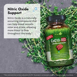 Foto 5 | Foto 5 | Suplemento Coq10 Red Heart Health De Irwin Naturals, 60 Cápsulas Blandas - Venta Internacional.