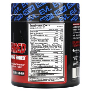 Foto 2 | Foto 2 | Ponche De Fruta Triturada Evlution Nutrition Engn Para Antes Del Entrenamiento, 250 Ml - Venta Internacional.