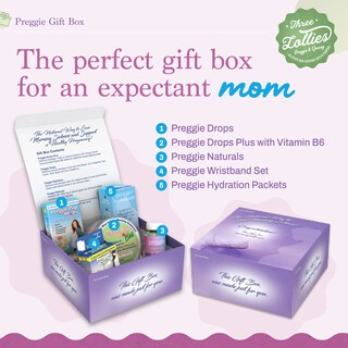 Foto 2 | Foto 2 | Caja De Regalo Preggie Con Tres Caramelos Naturales Para Aliviar Las Náuseas - Venta Internacional.