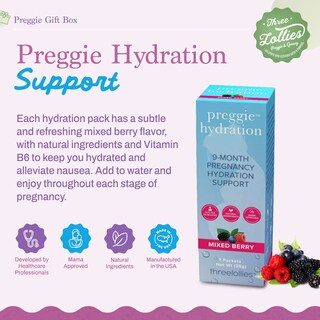 Foto 3 | Foto 3 | Caja De Regalo Preggie Con Tres Caramelos Naturales Para Aliviar Las Náuseas - Venta Internacional.