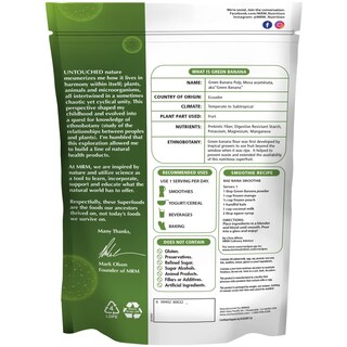 Foto 2 | Foto 2 | Polvo De Plátano Verde Mrm Nutrition Organic 40 Porciones - Venta Internacional.