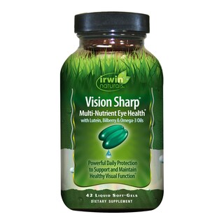 Foto 1 | Foto 1 | Suplemento Irwin Naturals Vision Sharp 42 Cápsulas Blandas Líquidas - Venta Internacional.