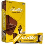 Barra De Proteína Nugo Con Sabor A Plátano, 15 X 13 G, Sin Gluten - Venta Internacional.
