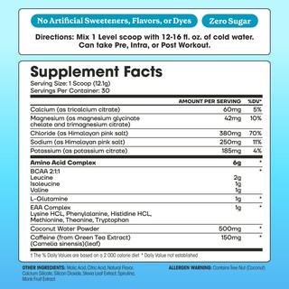 Foto 2 | Foto 2 | Polvo Para Antes Del Entrenamiento Fit&lean Amino Hydration Plus Energy - Venta Internacional.