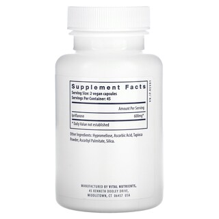 Foto 2 | Foto 2 | Suplemento Vital Nutrients Con Ipriflavona, 90 Cápsulas Veganas - Venta Internacional.