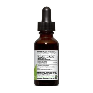 Foto 2 | Foto 2 | Suplemento Orgánico De Albahaca Sagrada De Oregon Wild Harvest De 30 Ml - Venta Internacional.