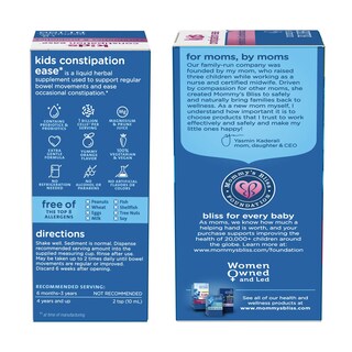 Foto 5 | Foto 5 | Líquido Para Aliviar El Estreñimiento Mommy's Bliss Kids, 120 Ml, Mayores De 4 Años - Venta Internacional.