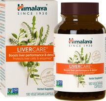 Suplemento Himalaya Livercare 375 Mg 180 Cápsulas - Venta Internacional.