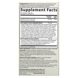 Foto 2 | Foto 2 | Suplemento Garden Of Life Vitamin Code Raw De Vitamina C 60 Cápsulas - Venta Internacional.