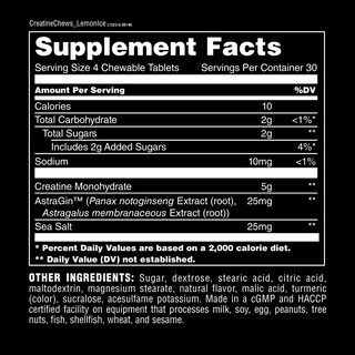 Foto 6 | Foto 6 | Suplemento de Creatina Animal 120 Tabletas Masticables - Venta Internacional