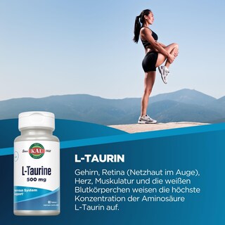 Foto 2 | Foto 2 | Suplemento Kal L-taurina de 500 Mg 60 Tabletas - Venta Internacional