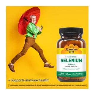 Foto 4 | Foto 4 | Suplemento Country Life Selenium 100 Mcg 180 Tabletas - Venta Internacional.