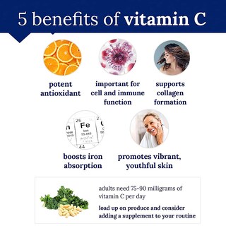 Foto 5 | Foto 5 | Complejo De Vitamina C-1000 1000 Mg 100 Cápsulas The Vitamin Shoppe - Venta Internacional.