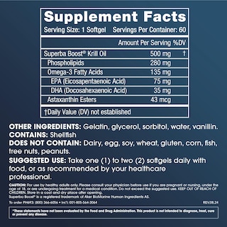 Foto 2 | Foto 2 | Suplemento Prohealth De Aceite De Krill Puro Omega-3 500 Mg 60 Cápsulas Blandas - Venta Internacional.