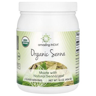 Foto 1 | Foto 1 | Suplemento Amazing India Organic Senna 454 G (16 Oz) - Venta Internacional.