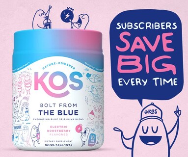 Foto 5 | Foto 5 | Espirulina Azul Energizante Kos En Polvo Para Antes Del Entrenamiento, 28 Porciones - Venta Internacional.