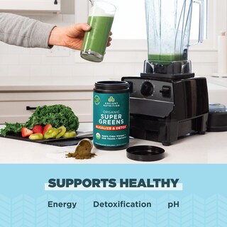 Foto 4 | Foto 4 | Polvo Alcalinizante y Desintoxicante Supergreens Ancient Nutrition 220 Ml - Venta Internacional
