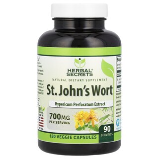 Foto 1 | Foto 1 | Suplemento Herbal Secrets Hierba De San Juan 180 Cápsulas Vegetarianas - Venta Internacional.