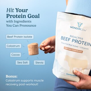 Foto 6 | Foto 6 | Proteína En Polvo Wondercow Beef Isolate Con Calostro Bovino 600 G - Venta Internacional.