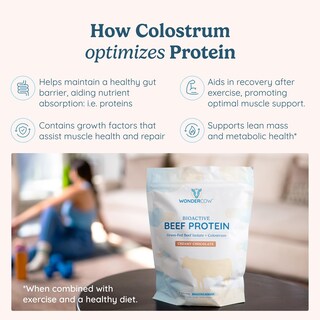 Foto 7 | Foto 7 | Proteína En Polvo Wondercow Beef Isolate Con Calostro Bovino 600 G - Venta Internacional.