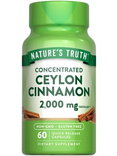 Foto 1 | Foto 1 | Suplemento Nature's Truth, Canela De Ceilán, Cápsulas De 2000 Mg - Venta Internacional.