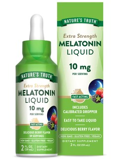 Foto 1 | Foto 1 | Suplemento Líquido De Melatonina Nature's Truth, 10 Mg, 60 Ml, Vegano - Venta Internacional.