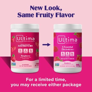 Foto 2 | Foto 2 | Mezcla De Electrolitos En Polvo Ultima Replenisher Raspberry - Venta Internacional.