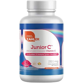 Foto 1 | Foto 1 | Suplemento Zahler Junior C Advanced Masticable De Vitamina C 250 Mg - Venta Internacional.
