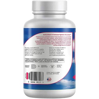 Foto 3 | Foto 3 | Suplemento Zahler Junior C Advanced Masticable De Vitamina C 250 Mg - Venta Internacional.
