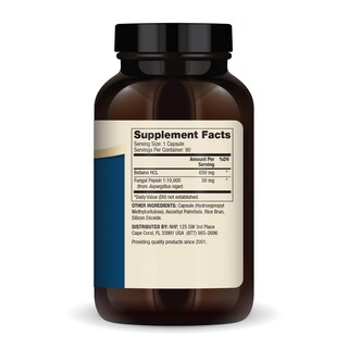Foto 2 | Foto 2 | Suplemento Dietético Dr. Mercola Betaína Hcl Y Pepsina 650 Mg - Venta Internacional.