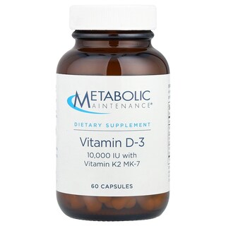Foto 1 | Foto 1 | Complemente La Vitamina D-3 Para El Mantenimiento Metabólico Con Vitamina K2 Mk-7, 60 Cápsulas - Venta Internacional.