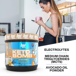 Foto 5 | Foto 5 | Suplemento Bpi Sports Keto Bomb French Vainilla Latte 18 Porciones - Venta Internacional
