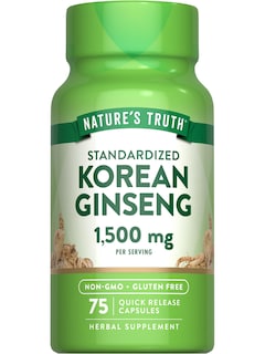 Foto 1 | Foto 1 | Suplemento Nature's Truth, Cápsulas De Ginseng Coreano, 75 Unidades - Venta Internacional.