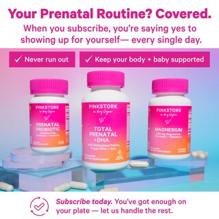Foto 3 | Foto 3 | Vitaminas Prenatales Pink Stork Total Con Dha, Folato Y Hierro, 60 Cápsulas - Venta Internacional.