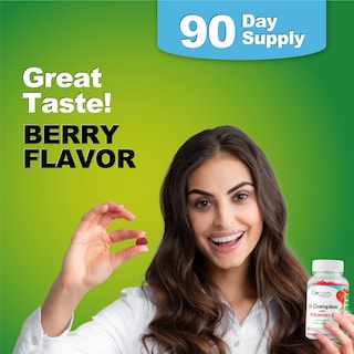 Foto 4 | Foto 4 | Gummy Vitamins Doctors Finest Vitamin B Complex 90 Gomitas - Venta Internacional.