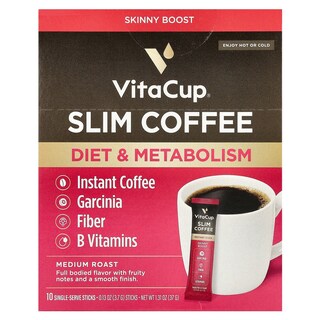 Foto 1 | Foto 1 | Café Vitacup Slim Instant Medium Toast, 10 Barras, 3,7 G - Venta Internacional.