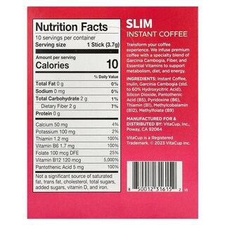 Foto 2 | Foto 2 | Café Vitacup Slim Instant Medium Toast, 10 Barras, 3,7 G - Venta Internacional.