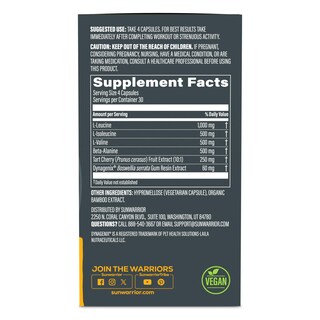 Foto 2 | Foto 2 | Cápsulas Sunwarrior Active Power & Recovery 120 Veganas - Venta Internacional.