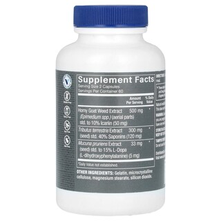 Foto 2 | Foto 2 | Suplemento The Vitamin Shoppe Horny Goat Weed Para Hombre, 120 Cápsulas - Venta Internacional.