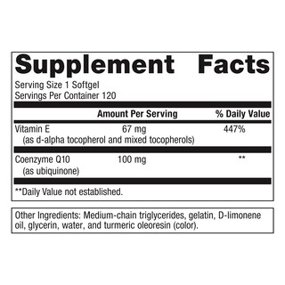 Foto 2 | Foto 2 | Suplemento Metagenics Coq10 St, 100 Mg De Coenzima Q10, 120 Cápsulas Blandas - Venta Internacional.
