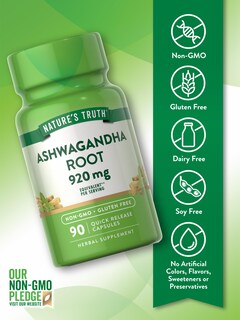 Foto 3 | Foto 3 | Cápsulas De Suplemento Nature's Truth Ashwagandha 920 Mg 90 Unidades - Venta Internacional.