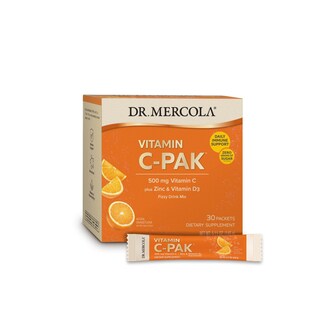 Foto 1 | Foto 1 | Suplemento Dr. Mercola De Vitamina C-pak De 500 Mg Con Zinc Y D3 30s - Venta Internacional.