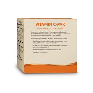 Foto 2 | Foto 2 | Suplemento Dr. Mercola De Vitamina C-pak De 500 Mg Con Zinc Y D3 30s - Venta Internacional.