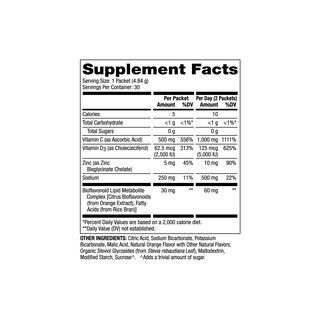 Foto 3 | Foto 3 | Suplemento Dr. Mercola De Vitamina C-pak De 500 Mg Con Zinc Y D3 30s - Venta Internacional.